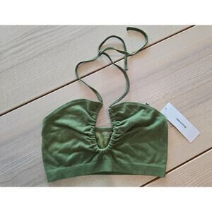 UO‎ Out From Under Cozy Up Seamless Convertible Bra Top – M/L, Green, New